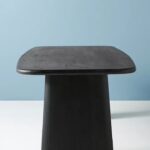 talent design, narel masa, siyah masa, modern masa, heykelsi ayaklı masa, masif ahşap masa, dikdörtgen yemek masası, tasarım masa, luxury furniture, modern dining table, özel üretim mobilya, özel ölçü mobilya, sipariş mobilya, ısmarlama mobilya