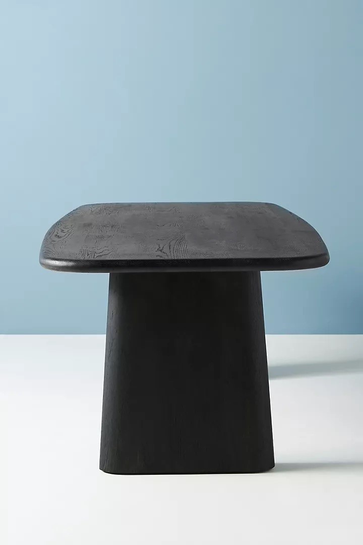talent design, narel masa, siyah masa, modern masa, heykelsi ayaklı masa, masif ahşap masa, dikdörtgen yemek masası, tasarım masa, luxury furniture, modern dining table, özel üretim mobilya, özel ölçü mobilya, sipariş mobilya, ısmarlama mobilya