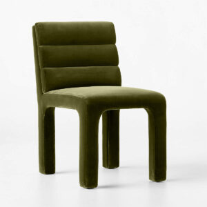 talent design, norel sandalye, kadife döşemeli sandalye, modern sandalye, tam kaplama sandalye, yeşil sandalye, contemporary chair, modern dining chair, özel üretim mobilya, sipariş mobilya, özel ölçü mobilya, ısmarlama mobilya, handcrafted furniture