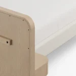 talent design, norvia karyola, modern karyola, krem karyola, komodinli karyola, entegre başlıklı karyola, japandi tarz yatak, contemporary karyola, özel üretim mobilya, sipariş mobilya, özel ölçü mobilya, ısmarlama mobilya, handcrafted bed, custom made bed