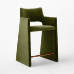 talent design, veltara bar sandalyesi, kadife bar sandalyesi, modern bar sandalyesi, yeşil bar taburesi, luxury stool, contemporary chair, özel üretim mobilya, özel ölçü mobilya, sipariş mobilya, ısmarlama mobilya