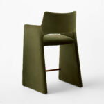 talent design, veltara bar sandalyesi, kadife bar sandalyesi, modern bar sandalyesi, yeşil bar taburesi, luxury stool, contemporary chair, özel üretim mobilya, özel ölçü mobilya, sipariş mobilya, ısmarlama mobilya