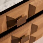 geometrik şifonyer, ahşap şifonyer, modern şifonyer, 3D yüzeyli mobilya, masif ahşap şifonyer, özel ölçü, özel üretim, ısmarlama mobilya, sipariş mobilya, talent design şifonyer