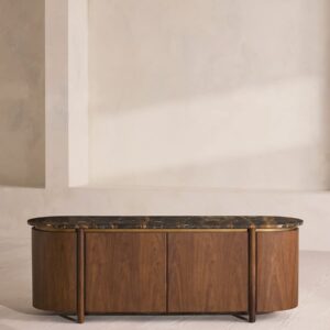 mermer tv ünitesi, ceviz tv ünitesi, oval tv ünitesi, modern tv ünitesi, lüks tv sehpası, özel üretim, özel ölçü, sipariş mobilya, ısmarlama mobilya, talent design tv ünitesi