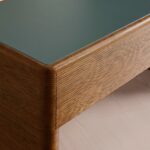 çalışma masası, ahşap çalışma masası, ribbed masa, modern ofis masası, deri üst masa, özel ölçü, ısmarlama mobilya, sipariş mobilya, özel üretim, talent design masa