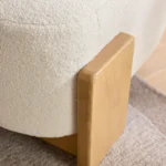 modern bench, minimal oturma, boucle bench, tasarım bench, özel üretim bench, özel ölçü mobilya, sipariş mobilya, ısmarlama mobilya, contemporary bench, japandi bench, talent design bench, loara bench, özel üretim, özel ölçü, sipariş mobilya, ısmarlama mobilya