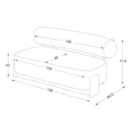 modern bench, minimal oturma, boucle bench, tasarım bench, özel üretim bench, özel ölçü mobilya, sipariş mobilya, ısmarlama mobilya, contemporary bench, japandi bench, talent design bench, loara bench, özel üretim, özel ölçü, sipariş mobilya, ısmarlama mobilya