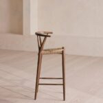 norden bar sandalyesi, hasır oturum bar sandalye, iskandinav bar sandalyesi, japandi bar stool, ahşap bar taburesi, scandinavian bar chair, coastal stool, modern bar mobilya, özel üretim mobilya, özel ölçü mobilya, sipariş mobilya, ısmarlama mobilya, handmade furniture istanbul, talent design nişantaşı