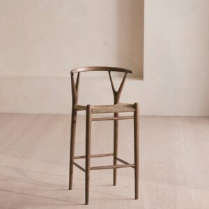 norden bar sandalyesi, hasır oturum bar sandalye, iskandinav bar sandalyesi, japandi bar stool, ahşap bar taburesi, scandinavian bar chair, coastal stool, modern bar mobilya, özel üretim mobilya, özel ölçü mobilya, sipariş mobilya, ısmarlama mobilya, handmade furniture istanbul, talent design nişantaşı