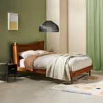 tavira karyola, modern karyola, kavisli başlıklı karyola, tasarım karyola, özel üretim karyola, masif ahşap karyola, bouclé döşemeli karyola, minimal yatak, özel üretim, özel ölçü, sipariş mobilya, ısmarlama mobilya, custom made bed, bespoke furniture, talent design karyola, özel üretim, özel ölçü, sipariş mobilya, ısmarlama mobilya