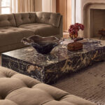 Valmer mermer sehpa, siyah mermer orta sehpa, luxury marble coffee table, kelly wearstler style table, rh style furniture, baxter style modern table, sculptural coffee table, handmade marble furniture, özel üretim sehpa, sipariş mobilya, özel ölçü mobilya, ısmarlama sehpa, talent design nişantaşı