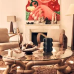 braluna sehpa, halka form sehpa, zincir ayaklı sehpa, ahşap cam orta sehpa, organik form sehpa, özel üretim sehpa, sipariş mobilya, ısmarlama mobilya, talent design coffee table