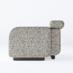 blok form koltuk, modern lounge koltuk, soft brutalist koltuk, silindirik yastıklı koltuk, özel üretim, sipariş mobilya, ısmarlama mobilya, talent design koltuk