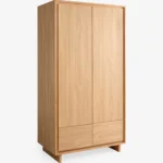 helmet gardırop, modern meşe gardırop, japandi dolap, doğal ahşap dolap, minimal gardırop, özel üretim dolap, sipariş mobilya, ısmarlama mobilya, talent design gardırop