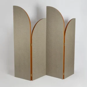 iris paravan, tasarım paravan, mitolojik paravan, özel üretim paravan, özel ölçü paravan, sipariş mobilya, ısmarlama mobilya, kumaş kaplı paravan, kavisli panel paravan, ahşap çerçeveli paravan, luxury room divider, talent design paravan