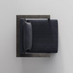 lorvano koltuk, modern koltuk, loft tarzı koltuk, maskülen koltuk, çizgili kumaş koltuk, koyu meşe koltuk, urban modern koltuk, özel üretim, özel ölçü, sipariş mobilya, ısmarlama mobilya