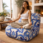 majolica koltuk, desenli tasarım koltuk, el boyaması desen koltuk, özel üretim koltuk, özel ölçü koltuk, sipariş mobilya, ısmarlama mobilya, majolika desen kumaş, akdeniz stili koltuk, modern sanat koltuğu, talent design koltuk