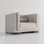 marleon koltuk, modern koltuk, lineer koltuk tasarımı, koyu meşe koltuk, loft koltuk, özel üretim, sipariş mobilya, ısmarlama mobilya, talent design koltuk