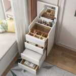 kompakt makyaj masası, led aynalı makyaj masası, organizer makyaj masası, küçük alan makyaj çözümü, özel üretim, sipariş mobilya, ısmarlama mobilya, talent design makyaj masası