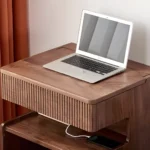 ribbed makyaj masası, fluted ön yüzlü makyaj masası, ceviz makyaj masası, kompakt makyaj masası, özel üretim, sipariş mobilya, ısmarlama mobilya, talent design makyaj masası