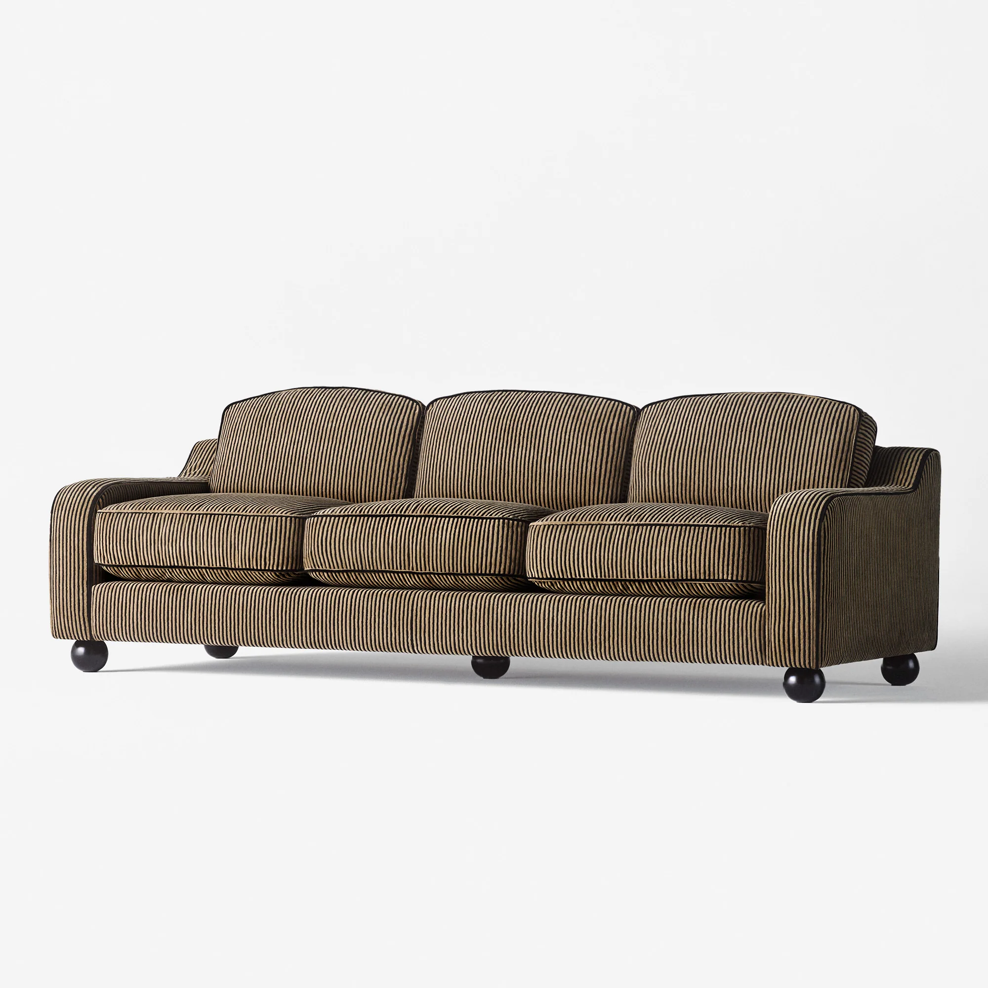 talmaro kanepe, küresel ayaklı kanepe, retro modern sofa, kadife modern kanepe, özel üretim kanepe, sipariş mobilya, ısmarlama mobilya, talent design sofa