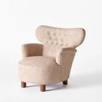 talmina berjer, kelebek sırtlı koltuk, scandinavian modern berjer, yuvarlak oturum berjer, özel üretim koltuk, sipariş mobilya, ısmarlama mobilya, talent design berjer