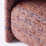 talmora koltuk, heykelsi modern koltuk, rolled arm koltuk, retro modern oturma birimi, özel üretim koltuk, sipariş mobilya, ısmarlama mobilya, talent design koltuk