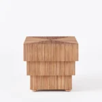 talritma sehpa, çıta yüzey sehpa, geometrik modern sehpa, japon çizgili sehpa, özel üretim sehpa, sipariş mobilya, ısmarlama mobilya, talent design side table