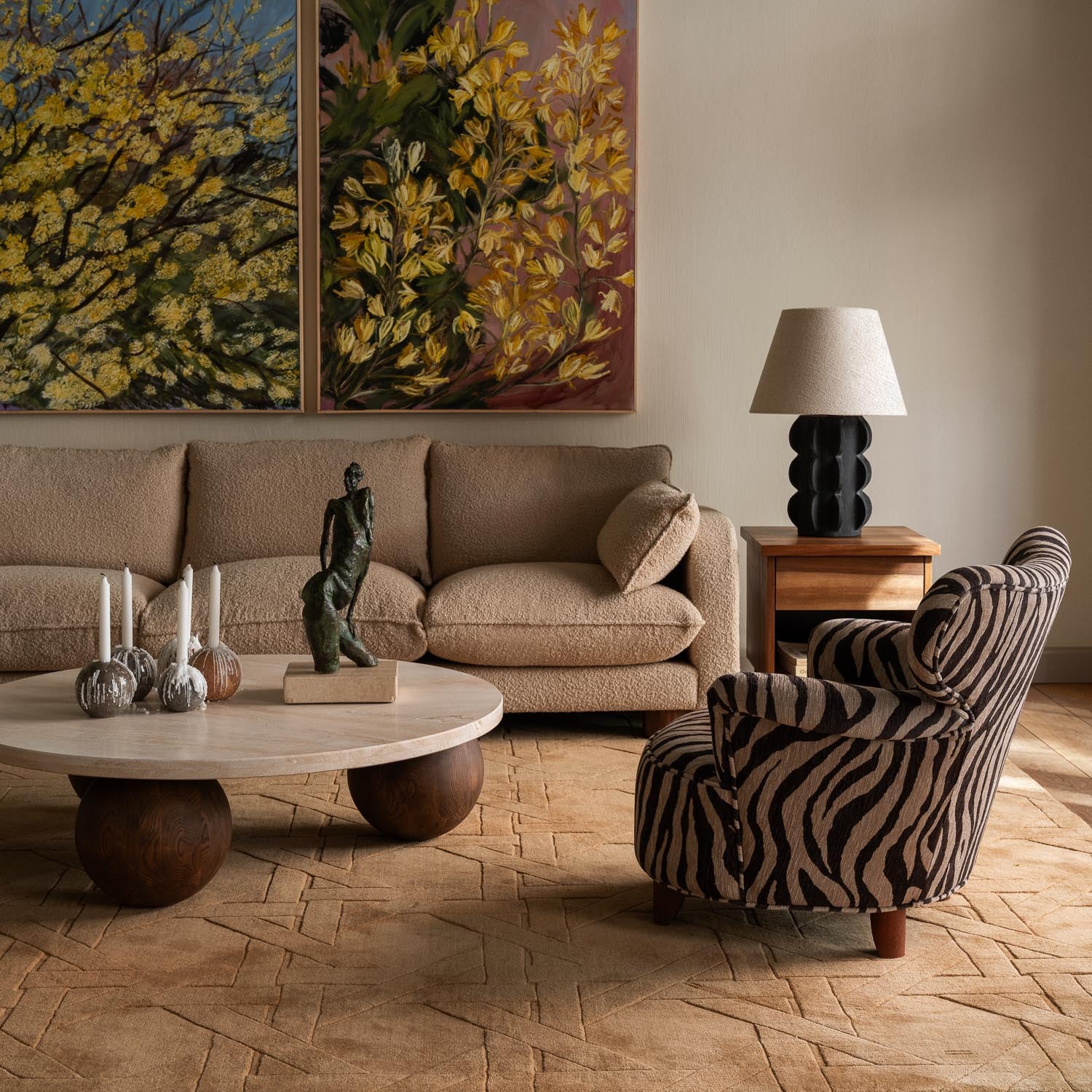 talsora kanepe, boucle modern kanepe, cozy minimal sofa, japandi kanepe, soft modern kanepe, özel üretim kanepe, sipariş mobilya, ısmarlama mobilya, talent design sofa