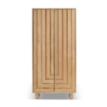 kademeli panel gardırop, modern meşe gardırop, heykelsi kapaklı gardırop, geometrik yüzeyli gardırop, özel üretim, sipariş mobilya, ısmarlama mobilya, talent design gardırop