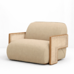 laven love seat koltuk, rattan kollu koltuk, özel üretim koltuk, özel ölçü koltuk, sipariş mobilya, ısmarlama mobilya, doğal rattan koltuk, boutique koltuk tasarımı, luxury love seat, modern bohem koltuk, talent design koltuk, el işçiliği koltuk, mimari oturma mobilyası