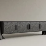 noir arch tv ünitesi, modern tv ünitesi, dokulu kapak tv sehpası, heykelsi tv ünitesi, özel üretim tv ünitesi, özel ölçü tv ünitesi, sipariş mobilya tv ünitesi, ısmarlama mobilya tv ünitesi, sculptural tv unit, talent design tv ünitesi