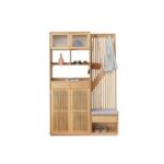 nova vestiyer dolabı, masif ahşap vestiyer, dikey lamel vestiyer dolabı, oturumlu vestiyer dolabı, modern giriş dolabı, özel üretim vestiyer, özel ölçü dolap, sipariş mobilya, ısmarlama mobilya, tasarım vestiyer dolabı, Talent Design vestiyer