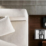 bespoke köşe kanepe modern tasarım, custom made modüler kanepe japandi stil, handcrafted lüks köşe koltuk scandinavian akım, made to order çağdaş oturma grubu RH estetiği, özel üretim köşe kanepe minimalist çizgi