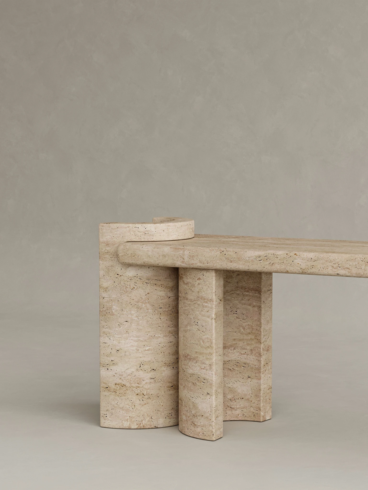 özel üretim dresuar, traverten konsol, sipariş taş mobilya, ısmarlama modern dresuar, özel ölçü taş konsol