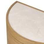 özel üretim komodin, özel ölçü komodin, sipariş komodin, ısmarlama komodin, yuvarlak form komodin, masif ahşap komodin, mermer üst tabla komodin, doğal dokulu komodin, modern komodin tasarımı, japandi stil komodin, bohem yatak odası komodini, butik tasarım komodin, el işçiliği komodin, tasarım komodin, talent design komodin