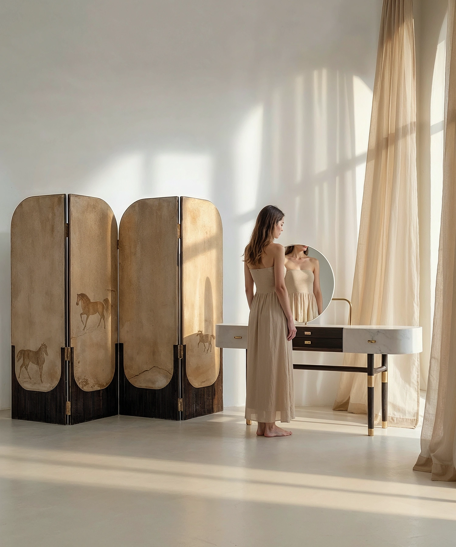 paravan, dekoratif paravan, ahşap paravan, sanat objesi paravan, modern paravan, mekan bolucu, designer paravan, lüks paravan, at figurlu paravan, ozel uretim paravan, ozel olcu paravan, siparis mobilya paravan, ismarlama mobilya paravan, bespoke paravan, talent design paravan