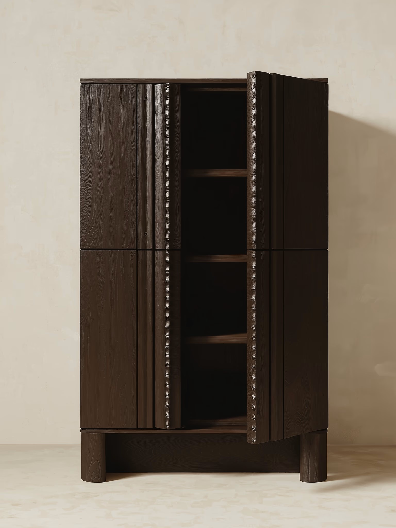 özel üretim vitrin büfe, masif ahşap vitrin, el işçiliği büfe, cam kapaklı vitrin dolap, ısmarlama mobilya