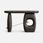 heykelsi dresuar, ozel olcu mobilya, masif ahsap console, artisan tasarim mobilya, ismarlama mobilya