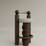 pinnas bar sandalyesi, bar sandalyesi, masif ahşap bar sandalyesi, özel ölçü bar sandalyesi, sipariş mobilya, ısmarlama mobilya, özel üretim bar sandalyesi, designer bar sandalyesi, heykelsi bar sandalyesi, butik mobilya, talent design bar sandalyesi