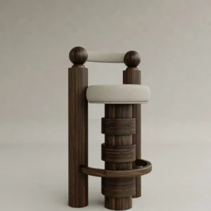 pinnas bar sandalyesi, bar sandalyesi, masif ahşap bar sandalyesi, özel ölçü bar sandalyesi, sipariş mobilya, ısmarlama mobilya, özel üretim bar sandalyesi, designer bar sandalyesi, heykelsi bar sandalyesi, butik mobilya, talent design bar sandalyesi