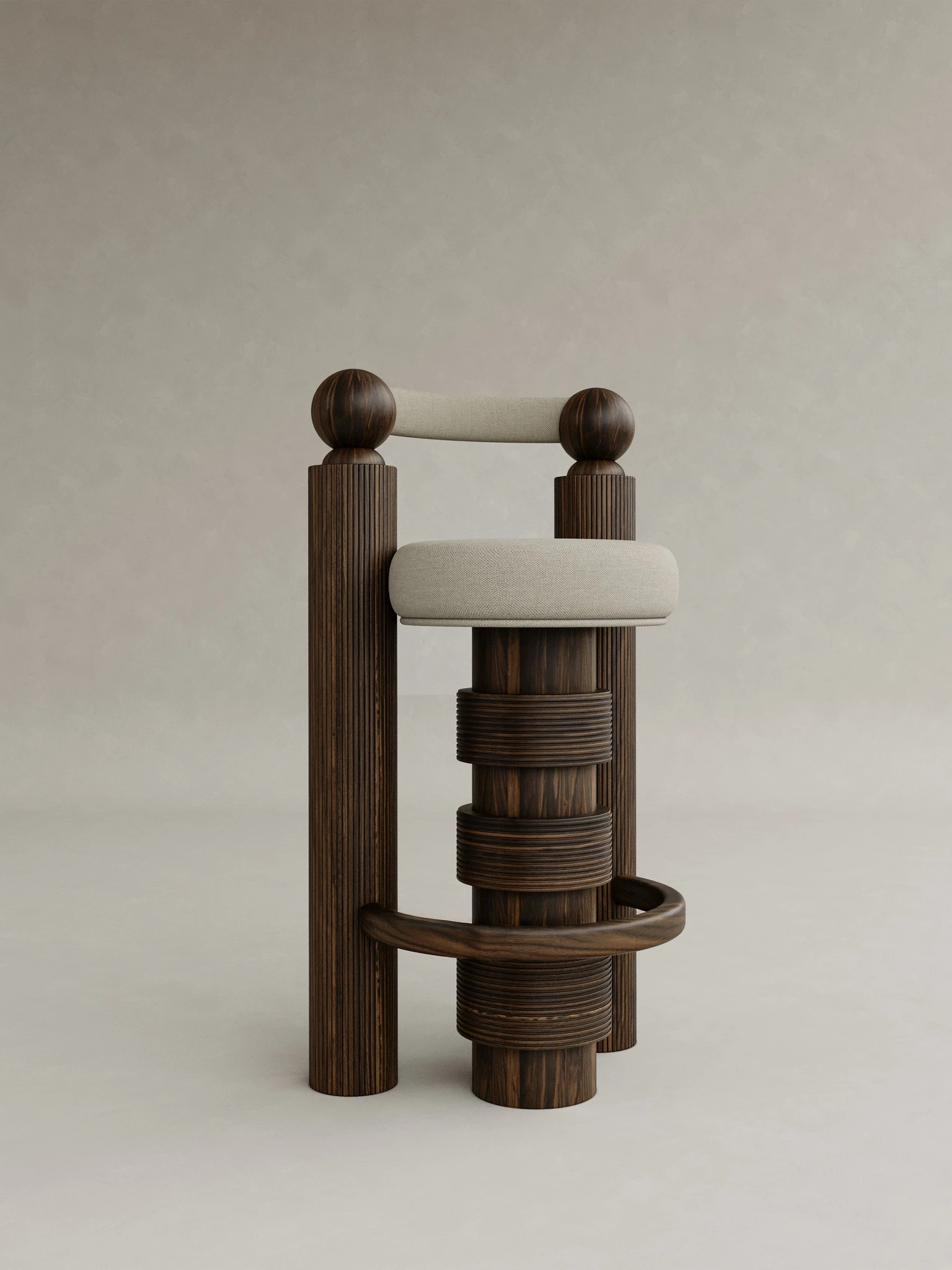 pinnas bar sandalyesi, bar sandalyesi, masif ahşap bar sandalyesi, özel ölçü bar sandalyesi, sipariş mobilya, ısmarlama mobilya, özel üretim bar sandalyesi, designer bar sandalyesi, heykelsi bar sandalyesi, butik mobilya, talent design bar sandalyesi