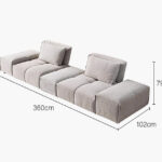 bespoke köşe kanepe modern tasarım, custom made modüler köşe kanepe japandi stil, handcrafted lüks oturma grubu scandinavian akım, made to order çağdaş köşe koltuk RH estetiği, özel üretim köşe kanepe minimal çizgi