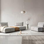 bespoke köşe kanepe modern tasarım, custom made modüler köşe kanepe japandi stil, handcrafted lüks oturma grubu scandinavian akım, made to order çağdaş köşe koltuk RH estetiği, özel üretim köşe kanepe minimal çizgi