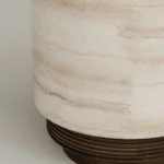 traverten yan sehpa, özel üretim sehpa, ısmarlama mobilya, doğal taş sehpa, bespoke furniture