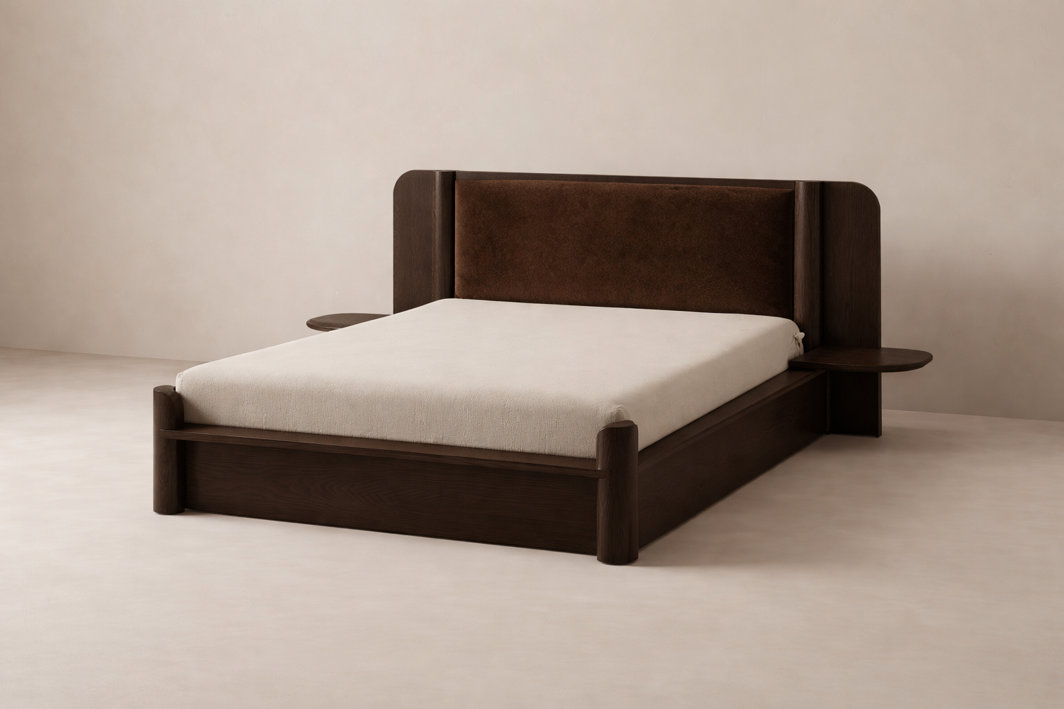 özel ölçü karyola, ısmarlama karyola, özel üretim yatak, sipariş mobilya, masif ahşap karyola