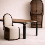 kavisli metal ayak masa özel üretim, ceviz kaplama modern masa özel ölçü sipariş mobilya, ısmarlama mobilya endüstriyel yemek masası tasarım, metal çerçeveli masa modern dining table ahşap tabla, siyah metal ayaklı masa çağdaş tasarım mobilya