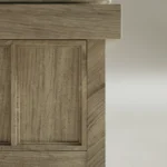 masif mese panel detayli bench tasarimi, entegre sehpali modern bench oturma, ozel uretim ahsap bench tasarimi, dosemeli oturumlu modern bench, cok fonksiyonlu bench mobilya