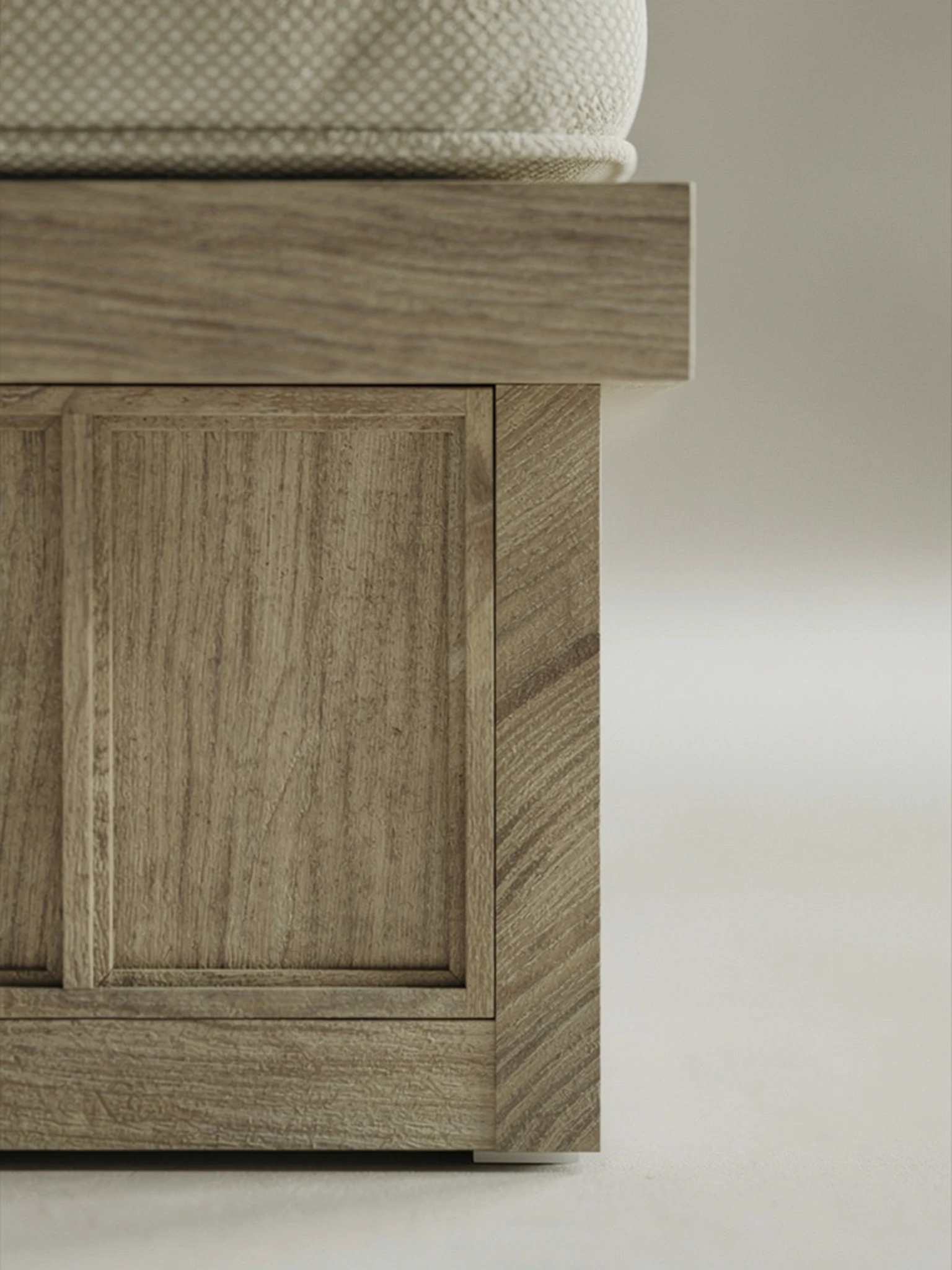 masif mese panel detayli bench tasarimi, entegre sehpali modern bench oturma, ozel uretim ahsap bench tasarimi, dosemeli oturumlu modern bench, cok fonksiyonlu bench mobilya