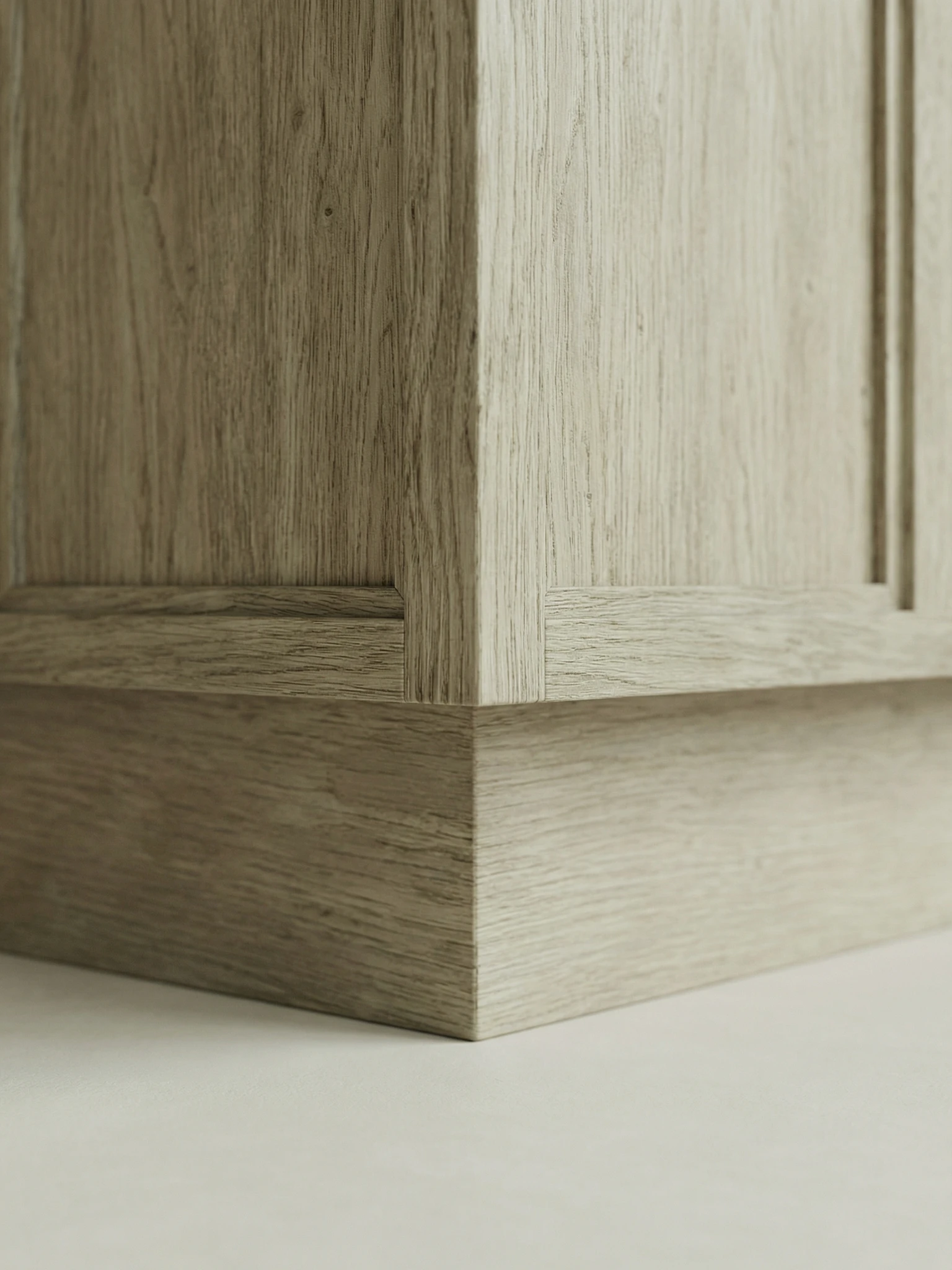 masif mese panel detayli puf tasarimi, dosemeli modern ahsap puf, ozel uretim ottoman tasarimi, panel govdeli minimal puf, japandi stil modern puf